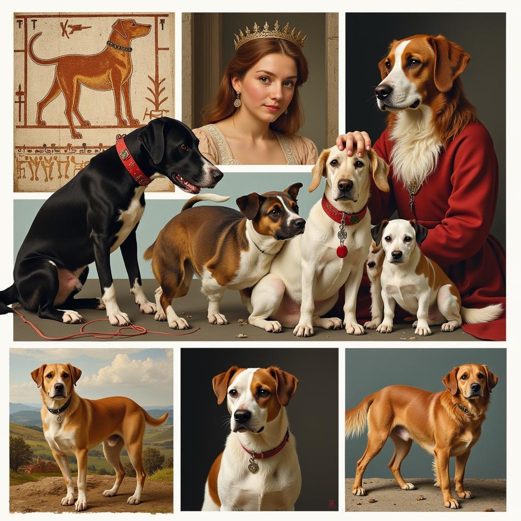 Historical Examples of Dog Breed Art