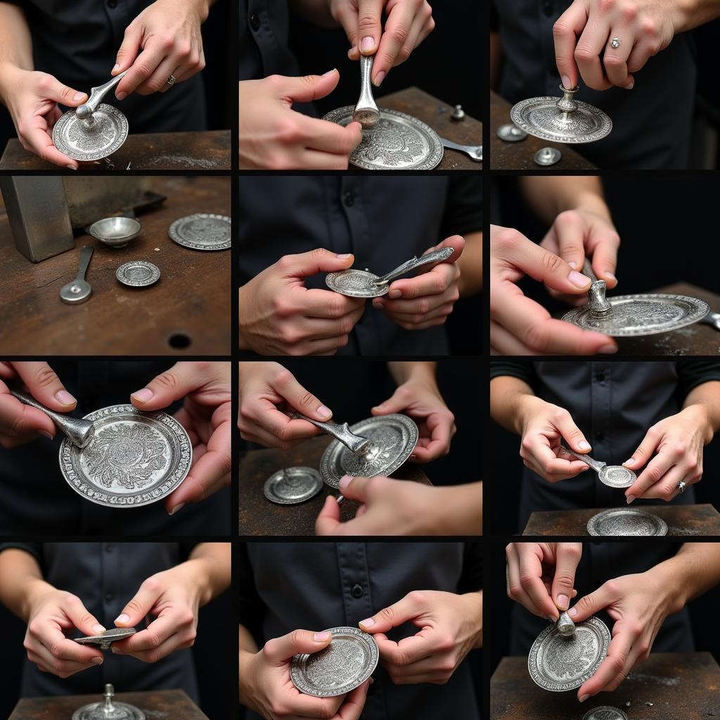 Silversmithing Techniques in Action