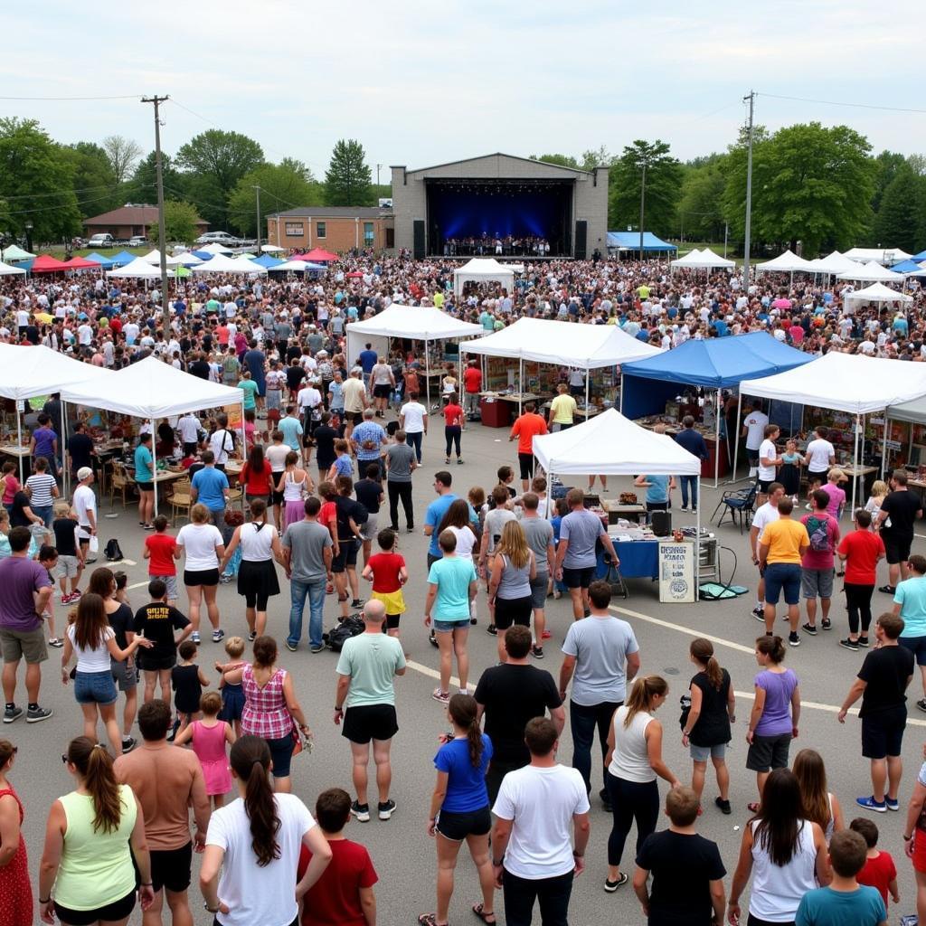 Downers Grove Art Fair Atmosphere