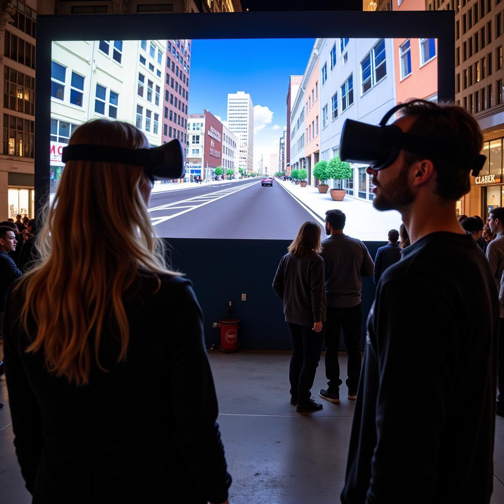 Downtown Op Art Fair Virtual Reality Experience