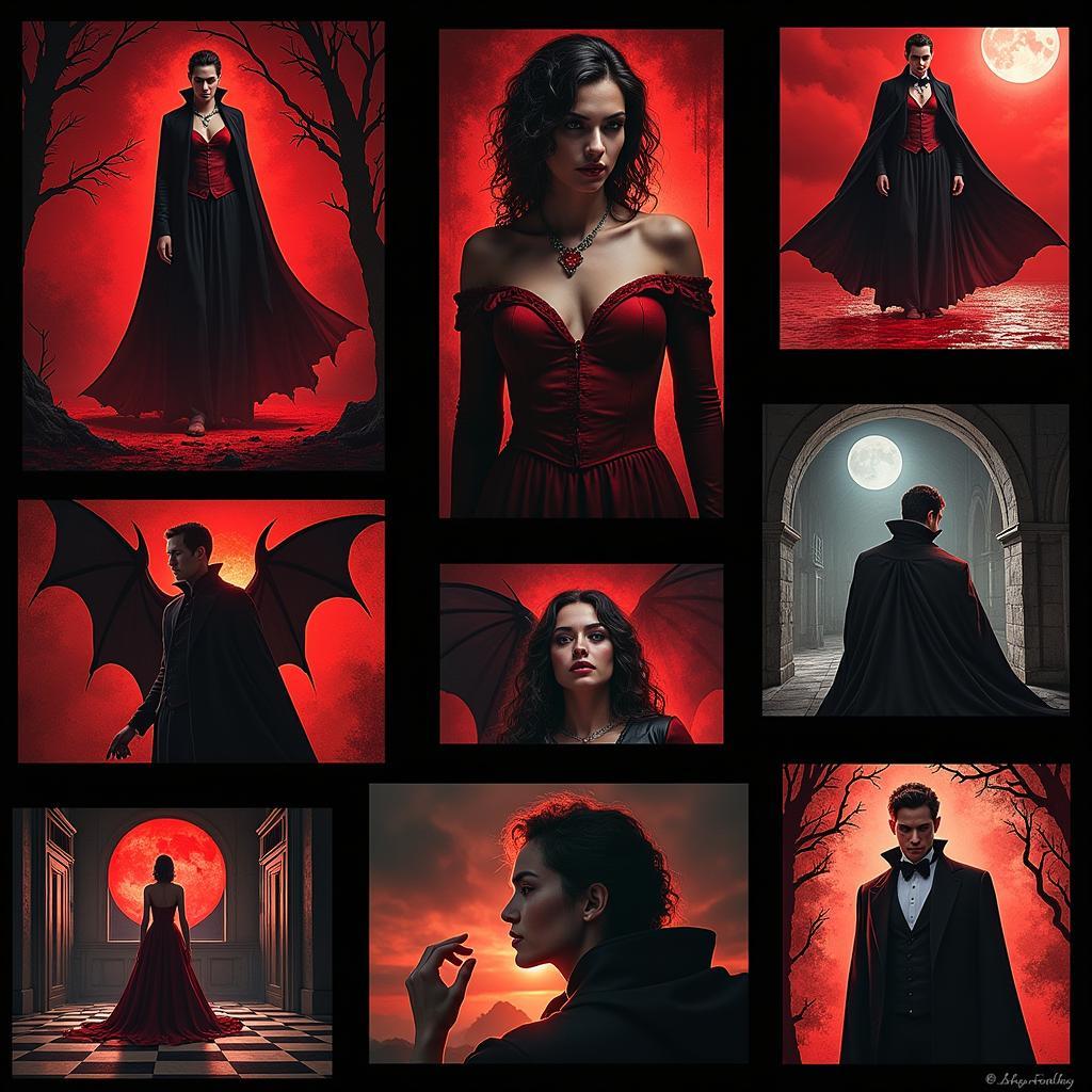 Dracula Art Exploring Themes of Seduction and Danger