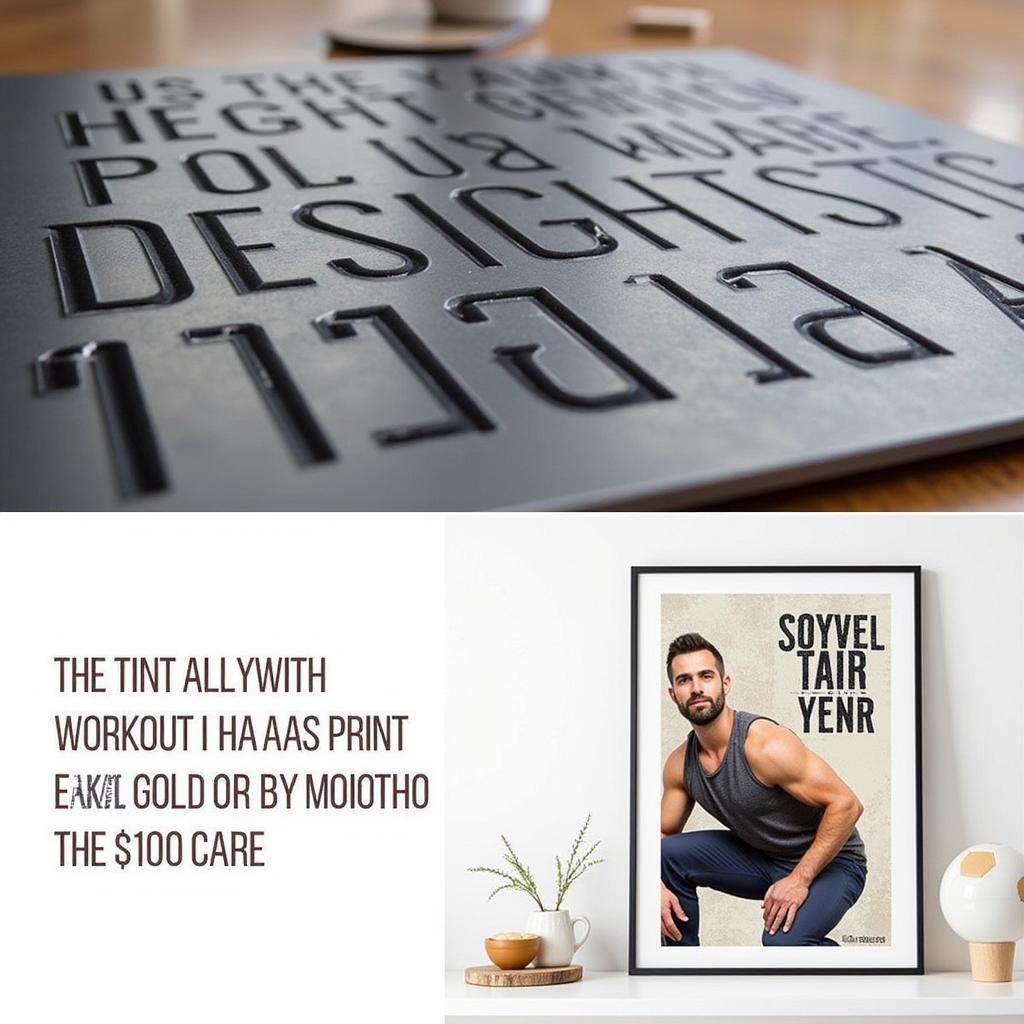 Durable Wall Art Options for Exercise Rooms