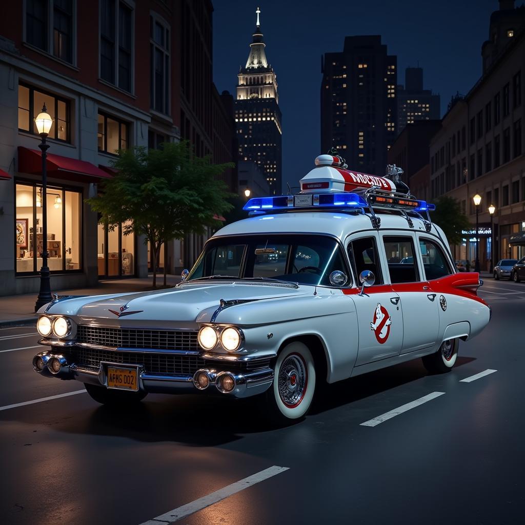 Ecto-1 Realistic Painting