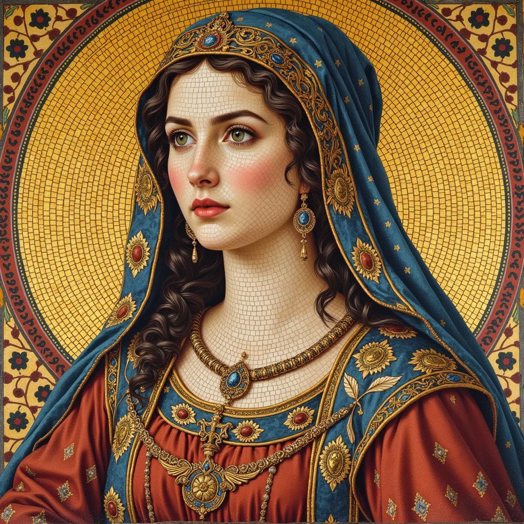 Empress Theodora in Byzantine Mosaic Art