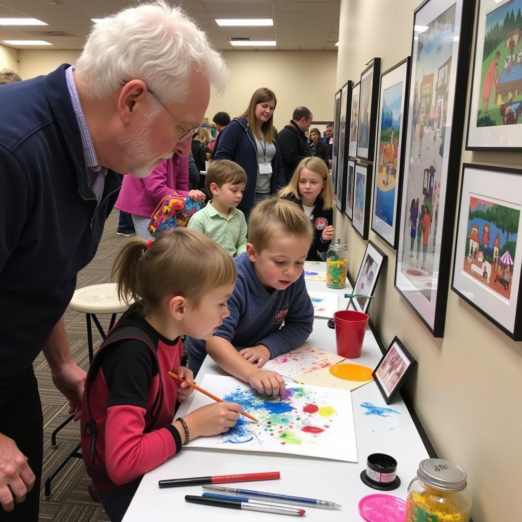 Community Engagement at Ennis Art Festival