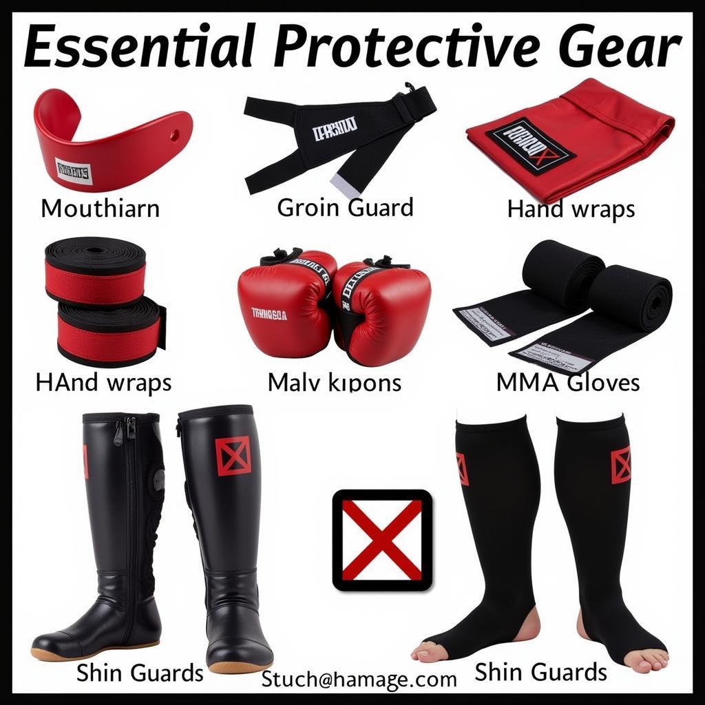 Essential MMA protective gear for training and competition