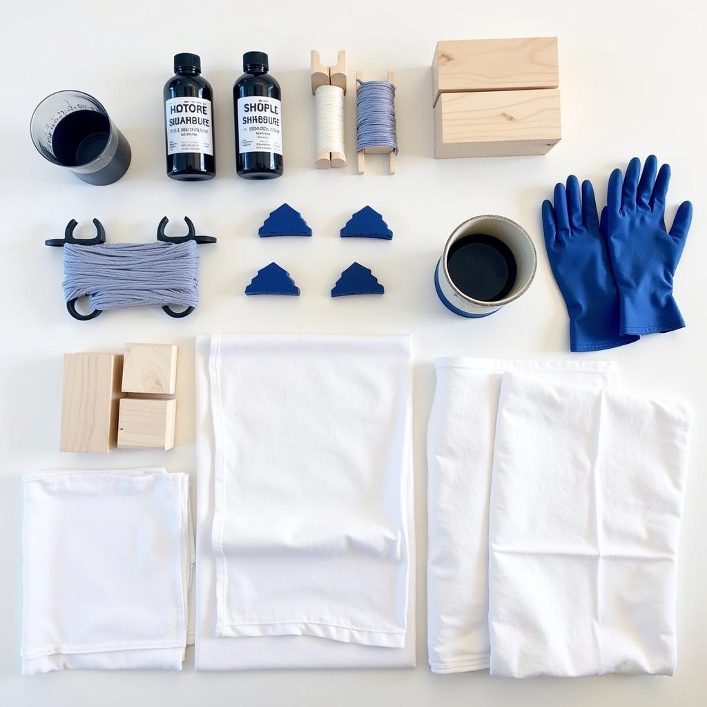 Essential Tools and Materials for Shibori Dyeing