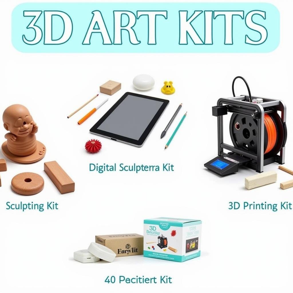 Exploring Different Types of 3D Art Kits