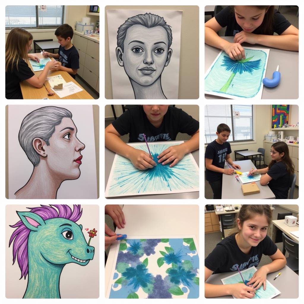 Exploring Different Art Forms in Junior High