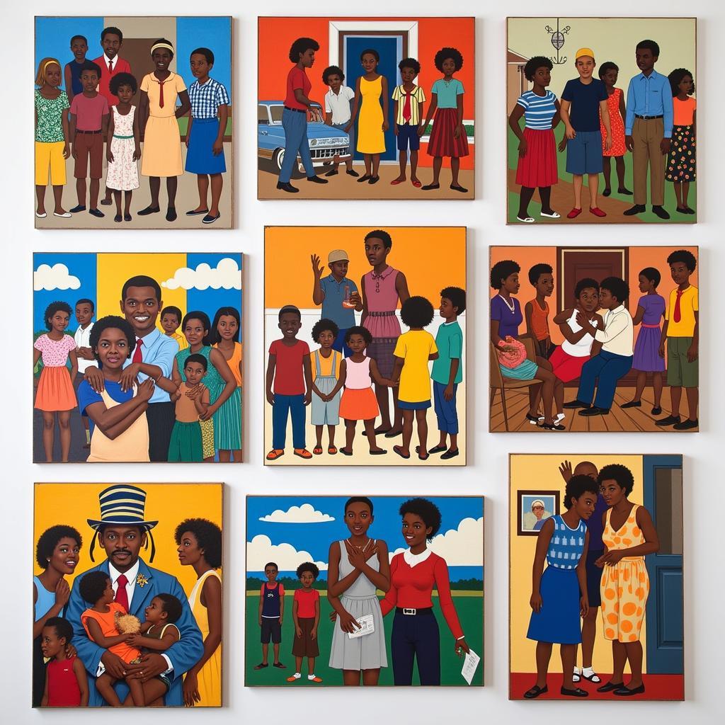 Faith Ringgold's Early Paintings from the American People Series