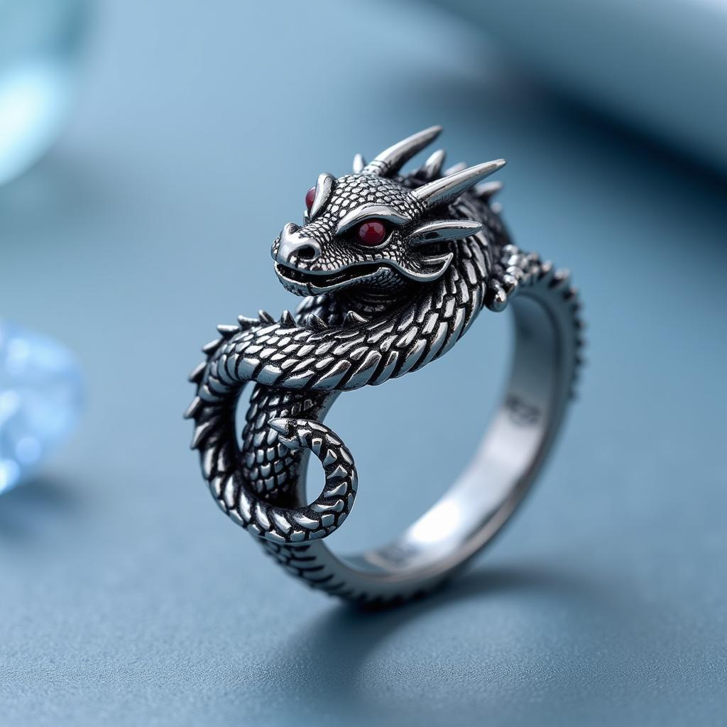 Dragon Fantasy Ring Art Design