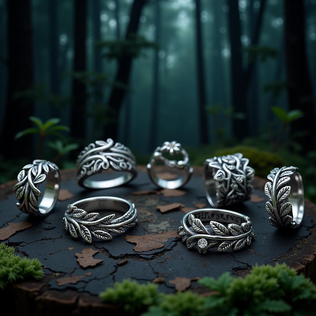 Elven Inspired Fantasy Ring Art