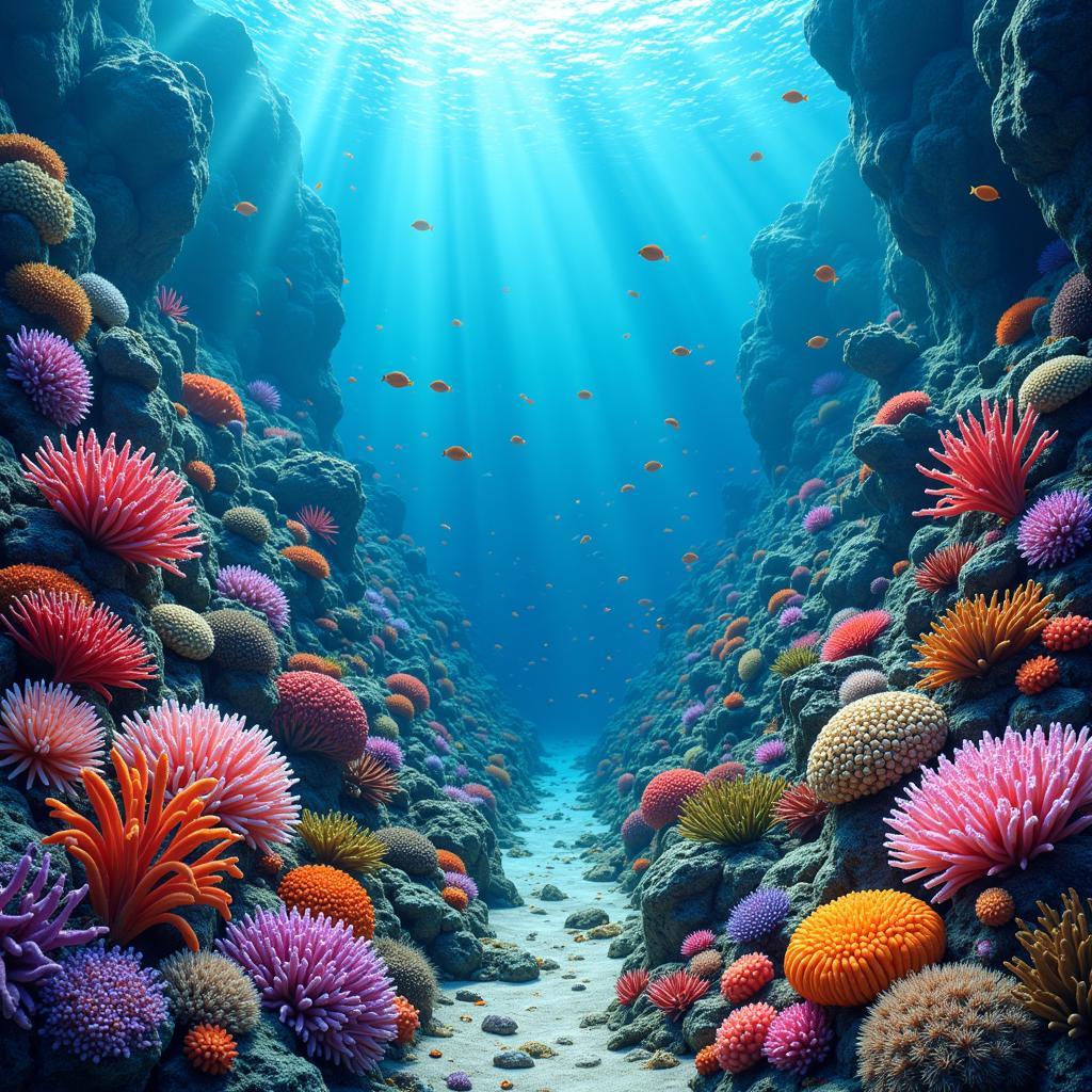 Finding Nemo Coral Reef Concept Art