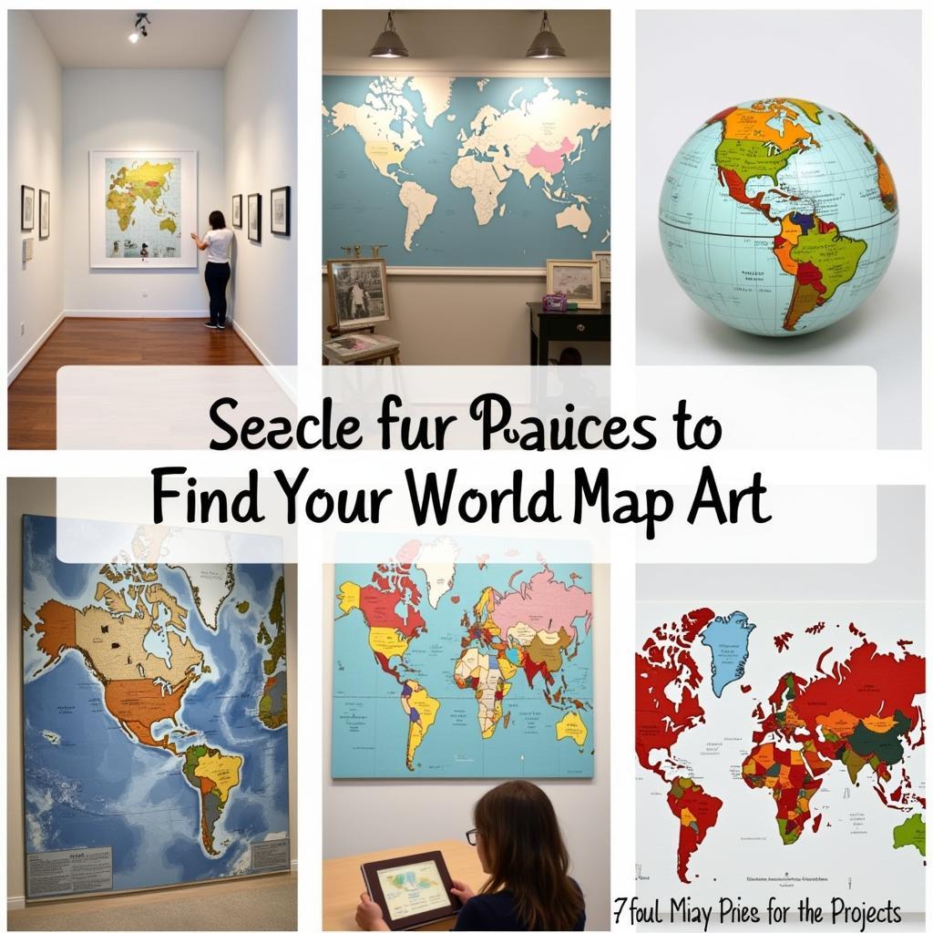 Where to Find World Map Art