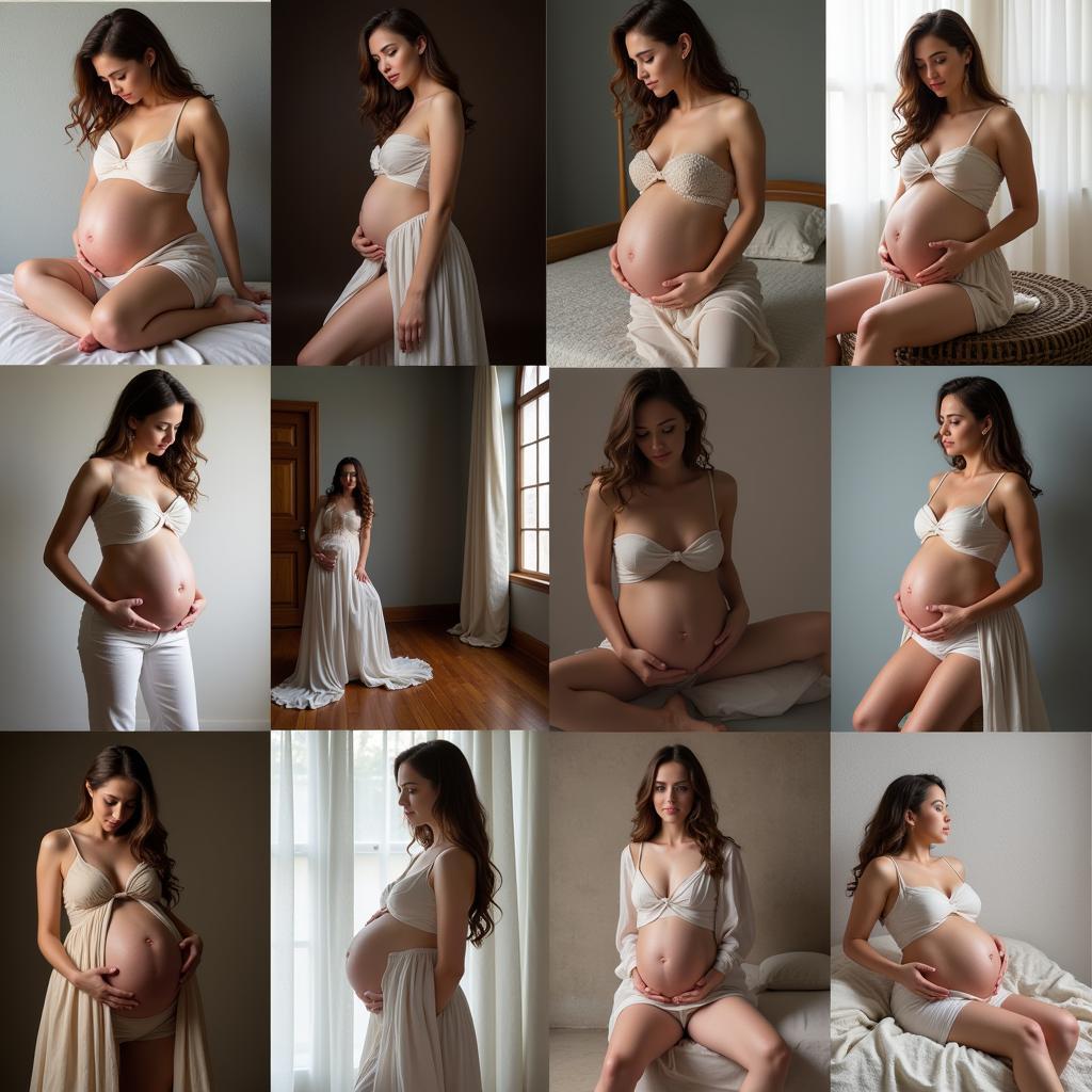 Fine Art Maternity Photography Portfolio Examples