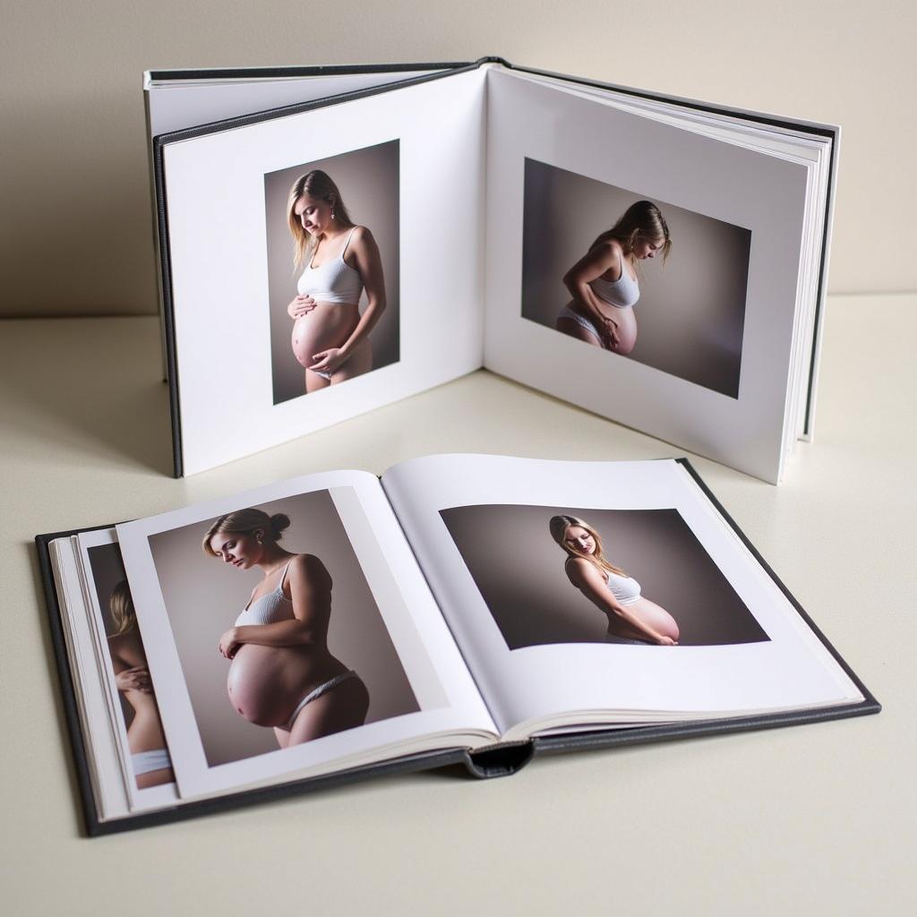 Fine Art Pregnancy Photography Final Product - Album