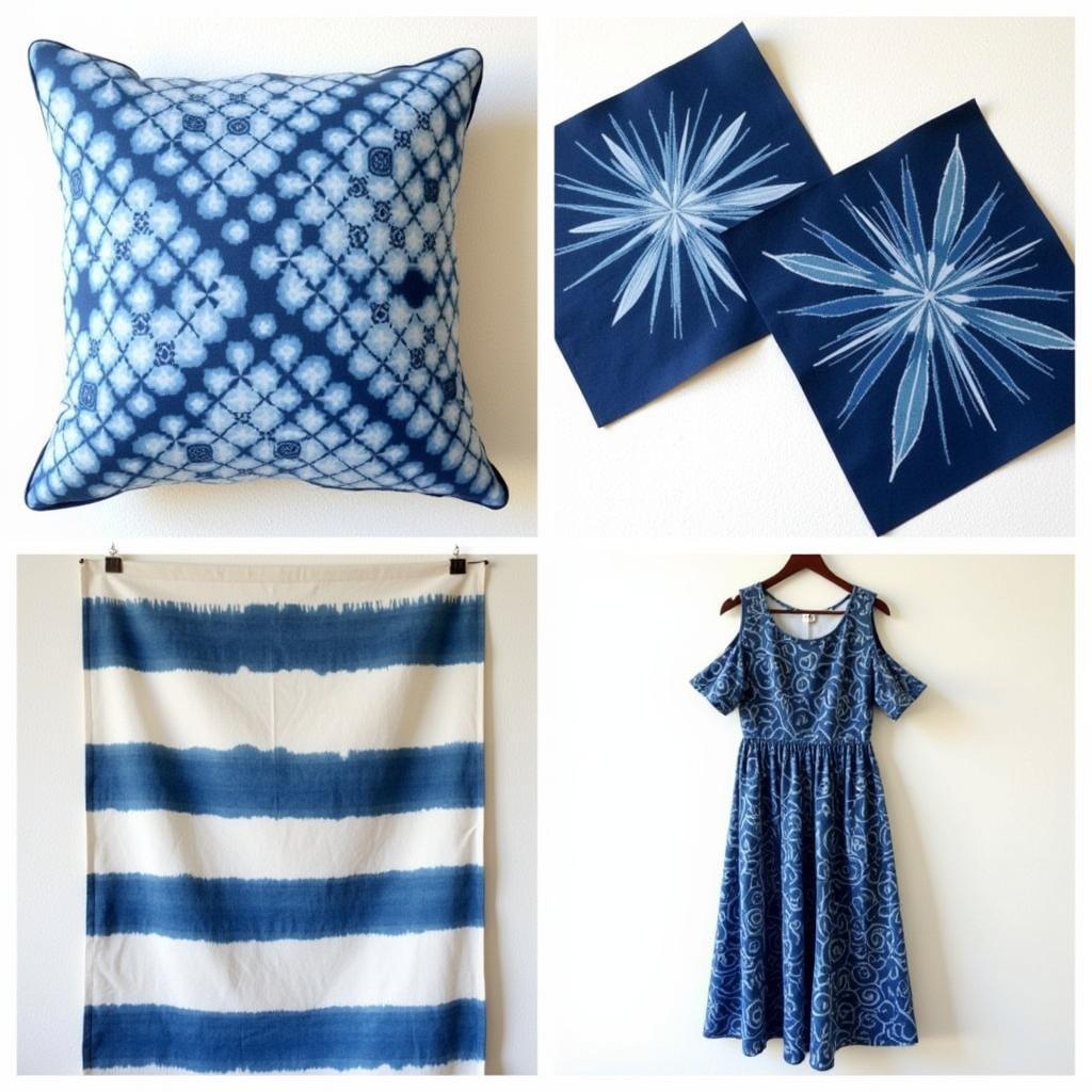 Examples of Finished Shibori Projects