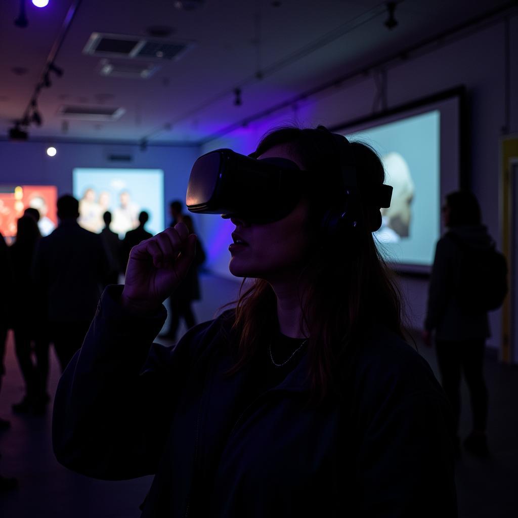 Virtual Reality Experience at Fluxe Arts Festival