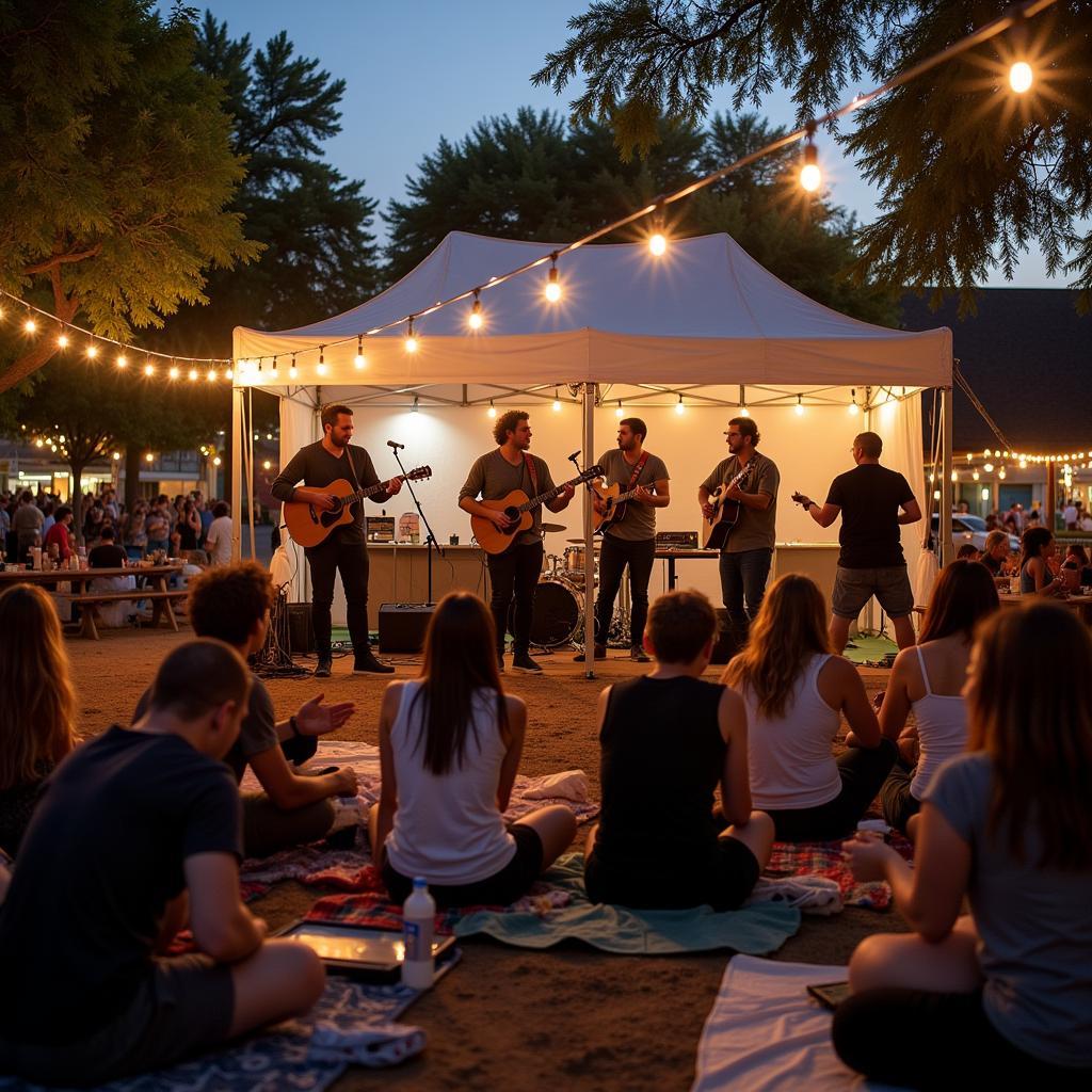 Live Music at a Food Park