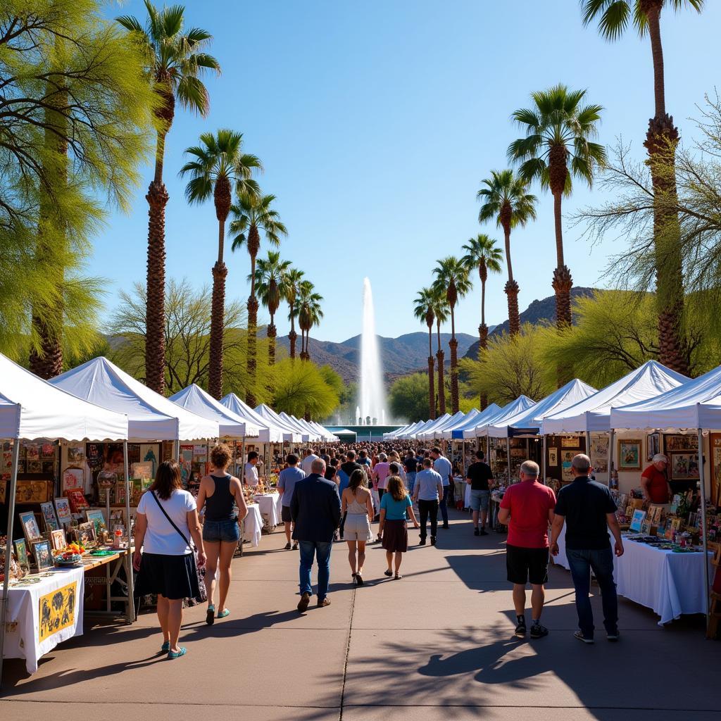 Fountain Hills Arts and Crafts Fair Overview