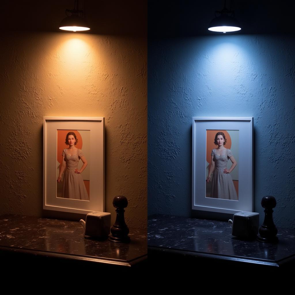 Comparing Different Color Temperatures for Frame Lighting