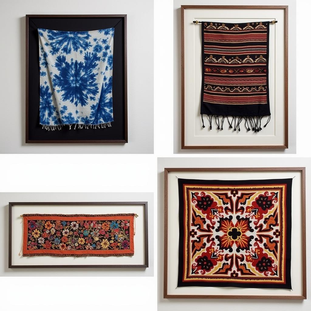 Global Styles of Framed Cloth Art