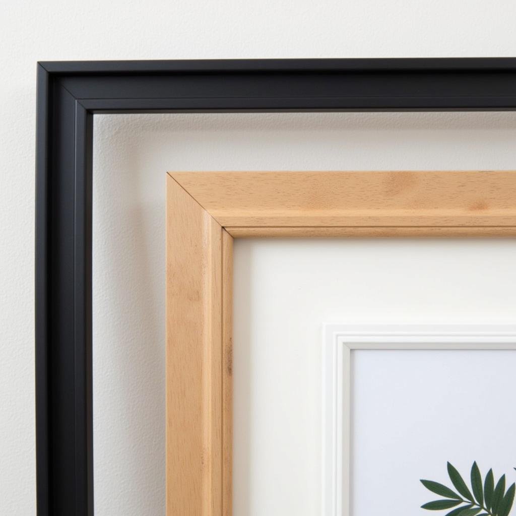 Framing a 20x28 art print - various frame styles