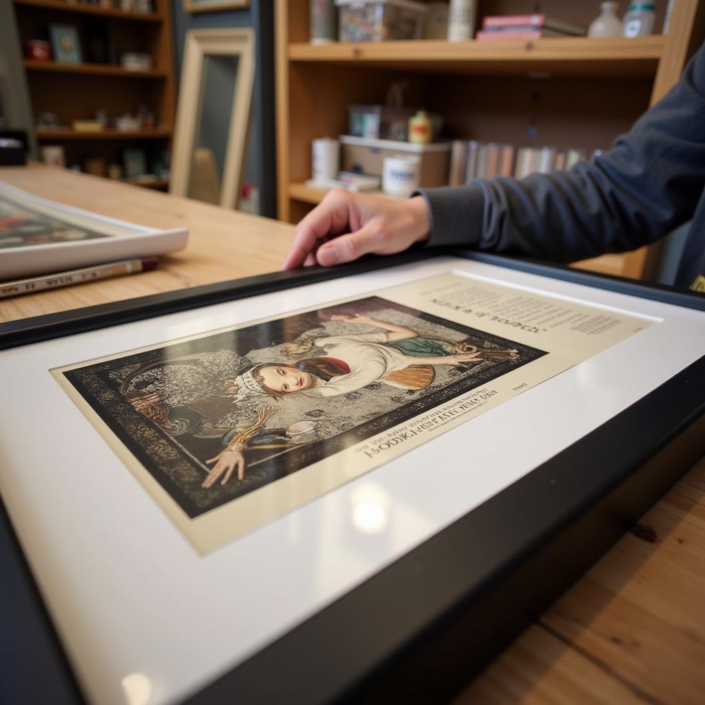 Framing a Hildegard of Bingen Art Print