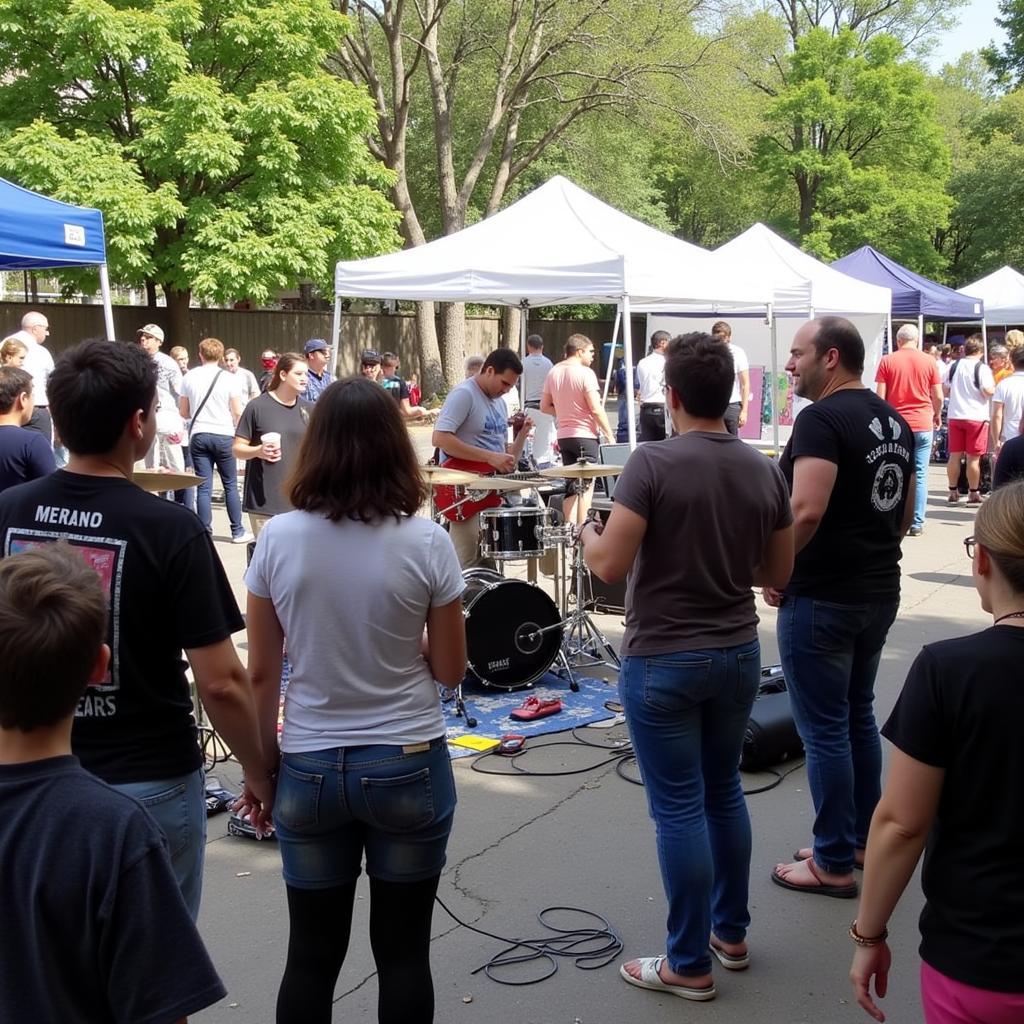 Live Music Performance at Francis Park Art Fair