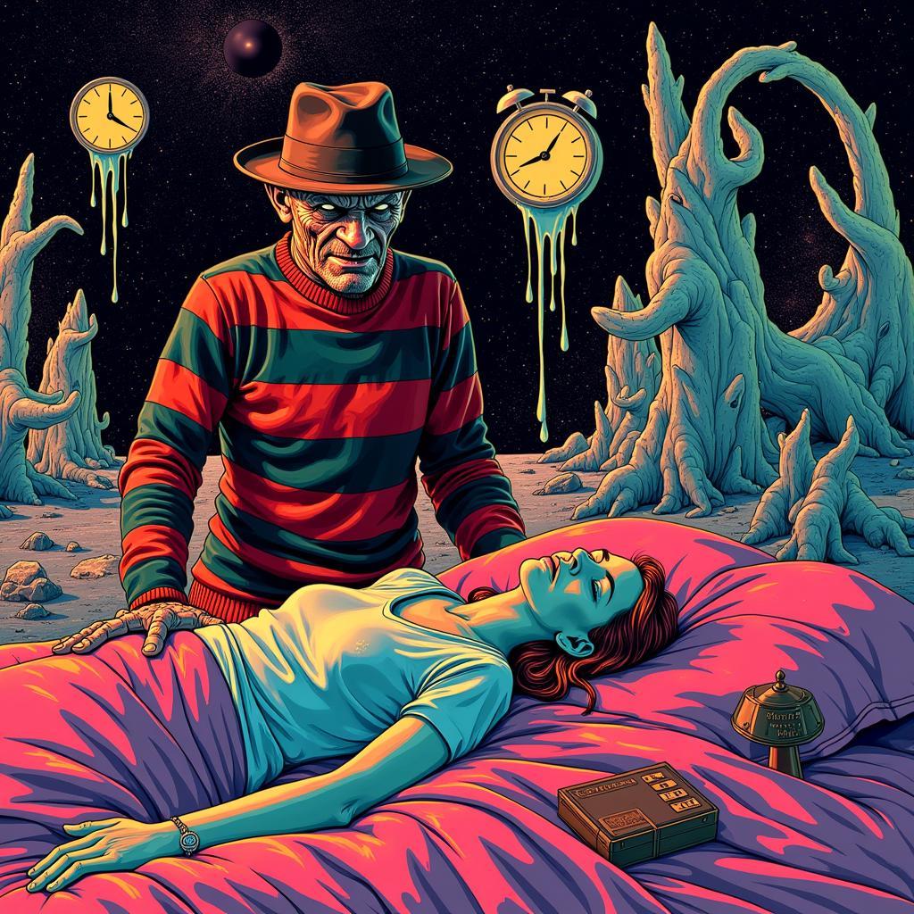 Freddy Krueger Pop Art in Dream