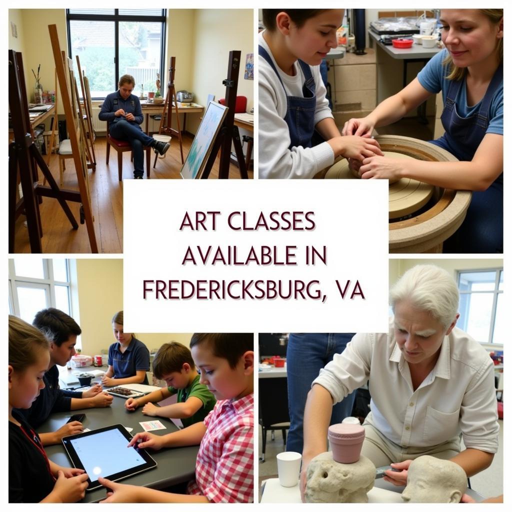 Fredericksburg Art Class Options