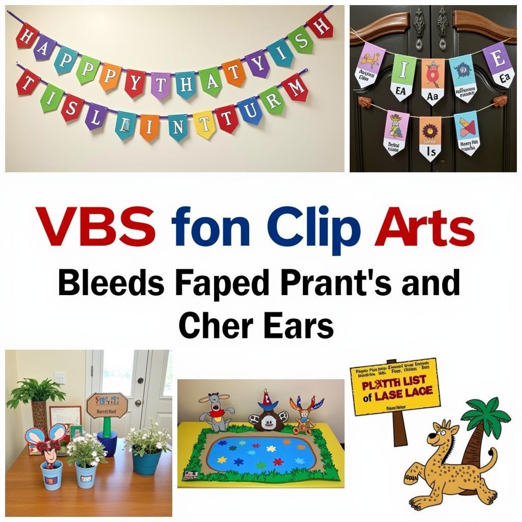 Free Clip Art VBS Decorations Examples