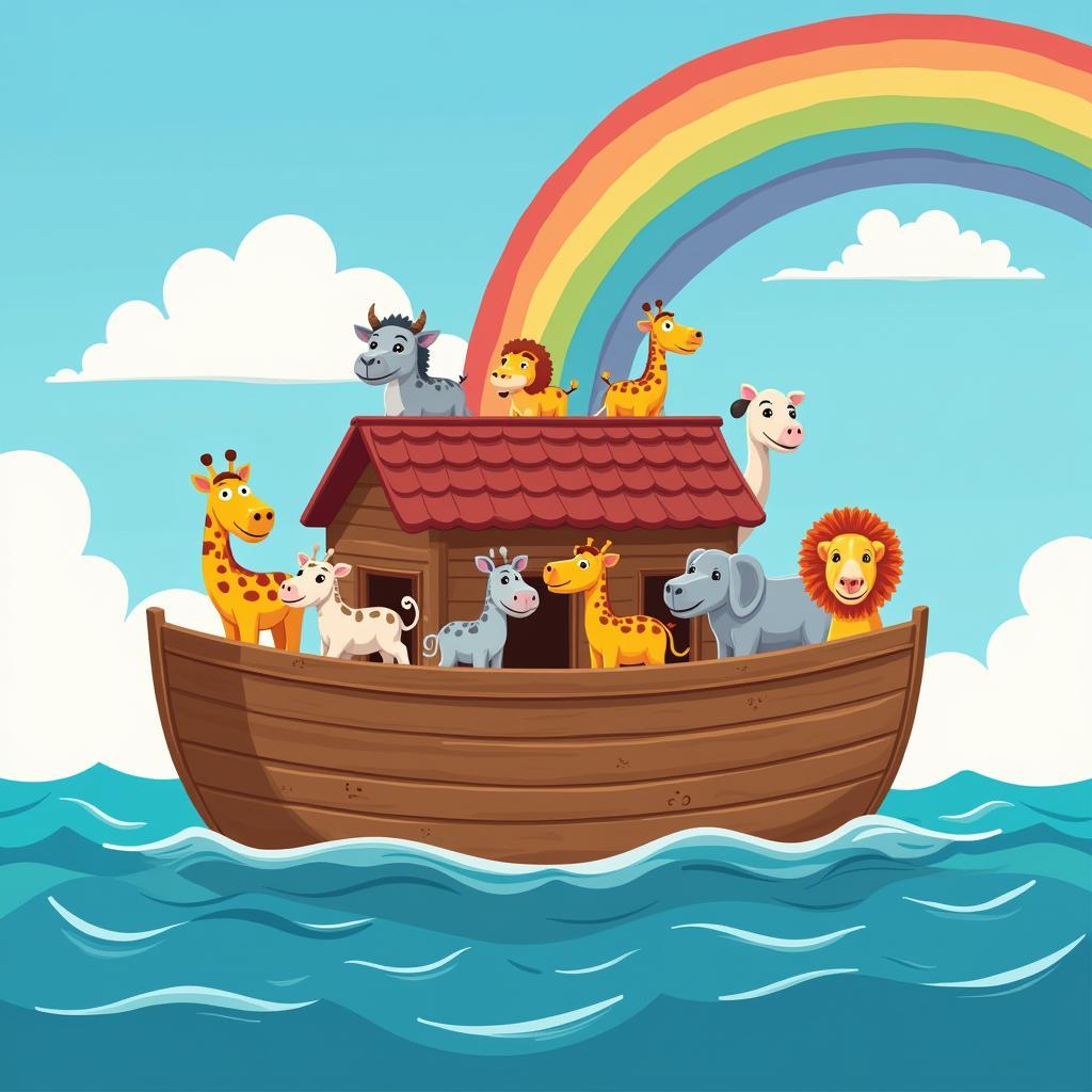 Free Clip Art VBS Noah's Ark Illustration