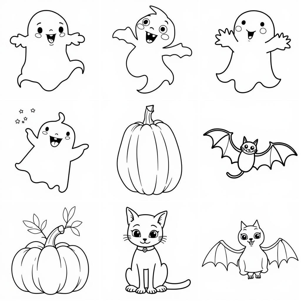 Free Printable Halloween Coloring Pages for Kids