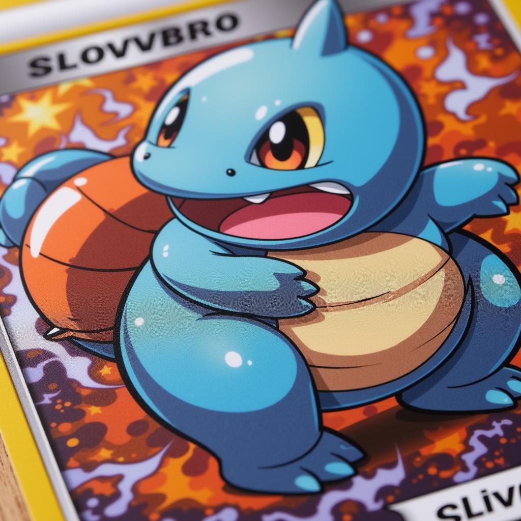 Full Art Slowbro ex Close-Up