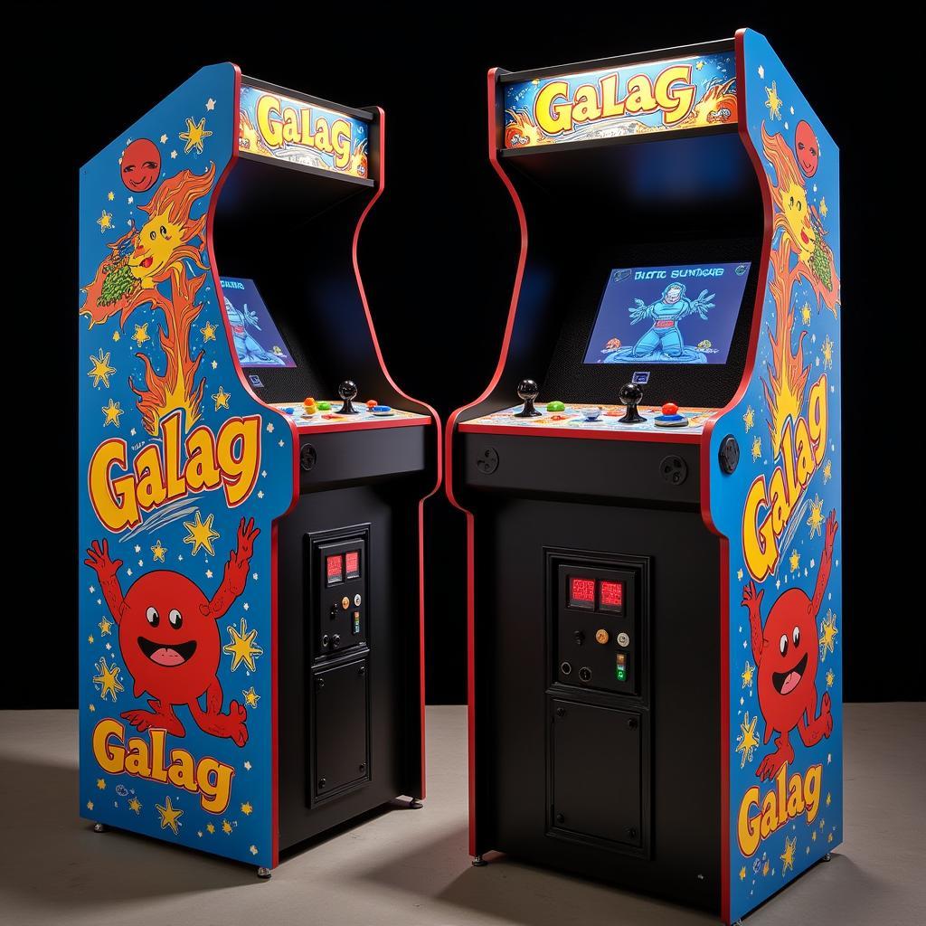 Galaga Arcade Cabinet Retro Gaming