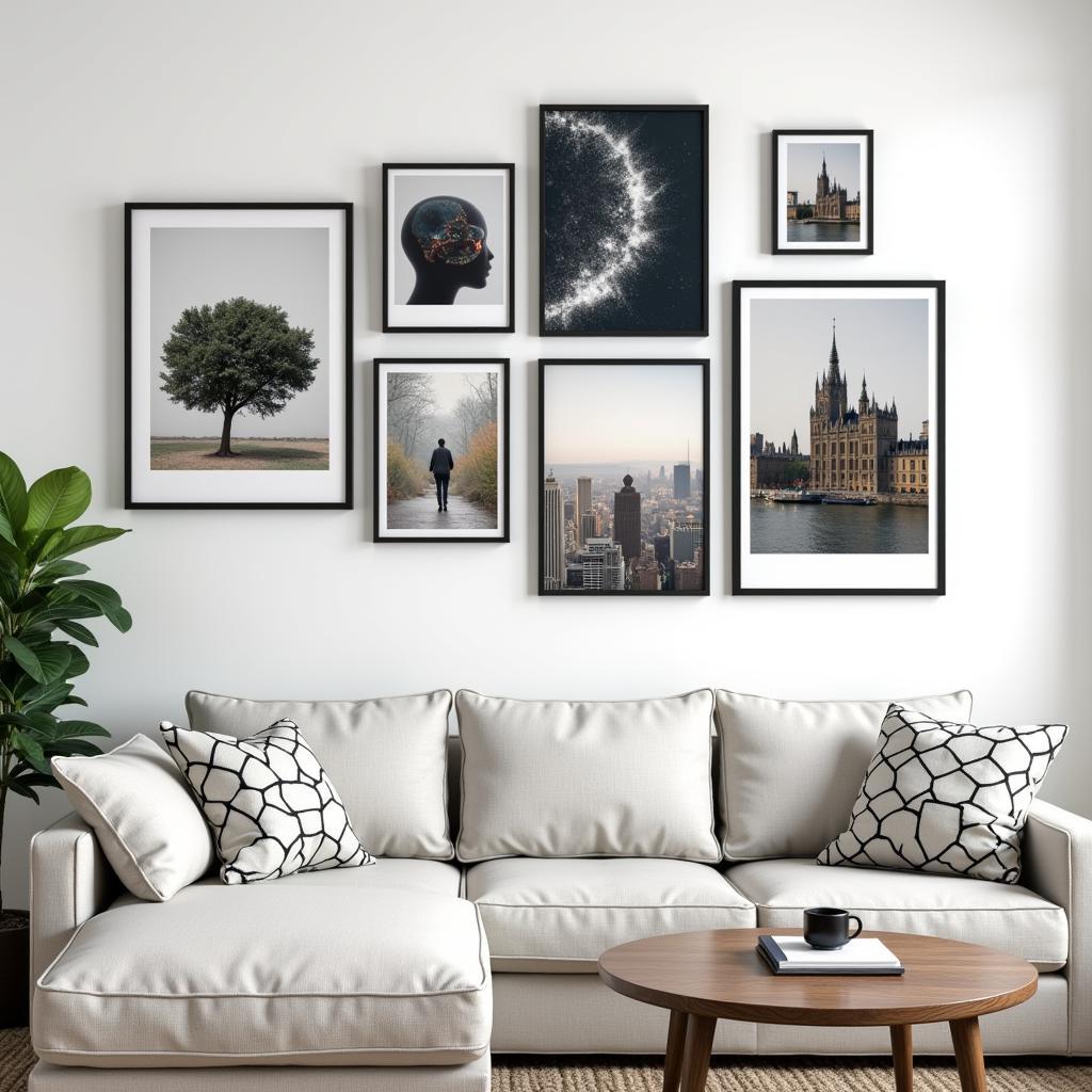 Cool Canvas Wall Art Gallery Wall Ideas