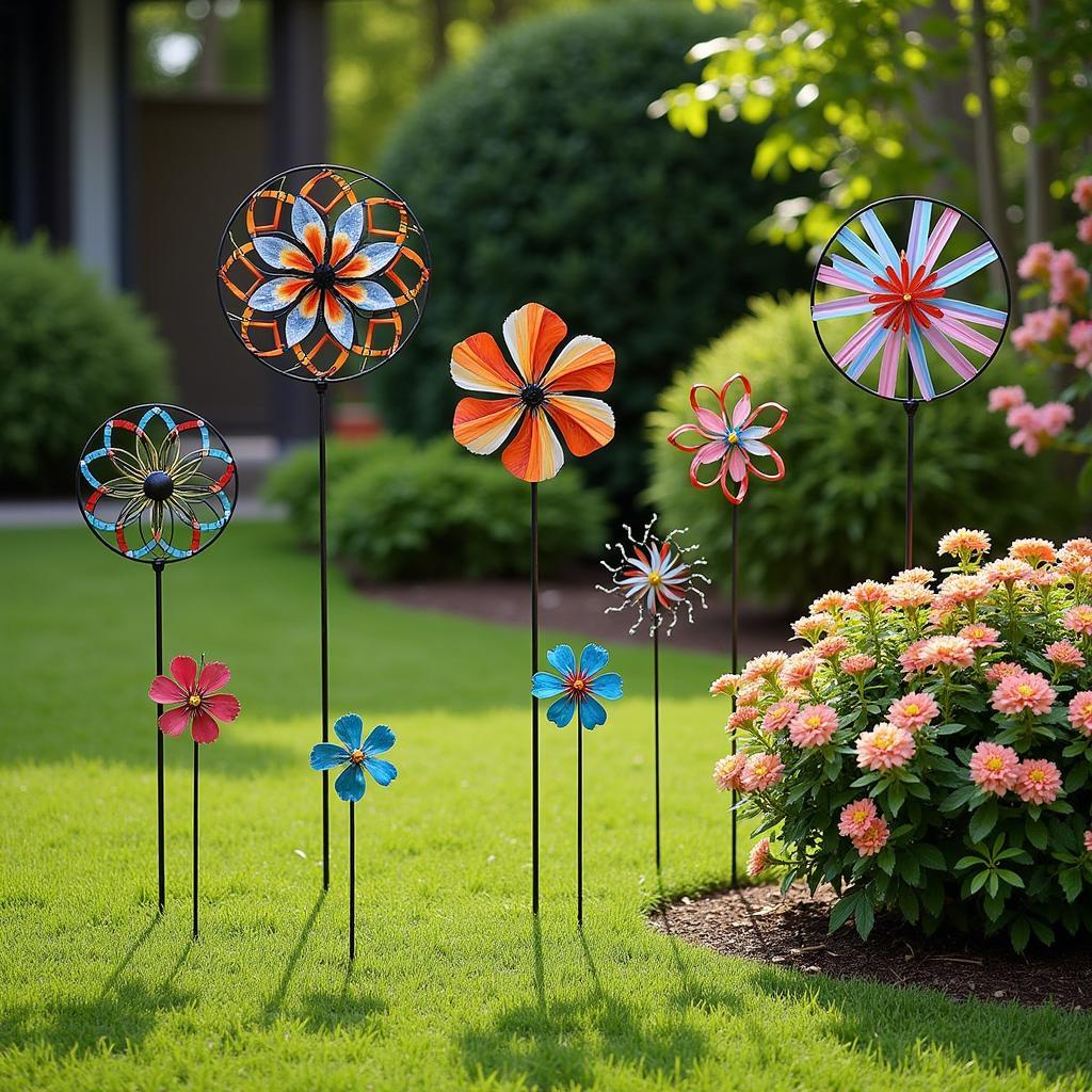 Optimal Wind Spinner Placement in a Garden