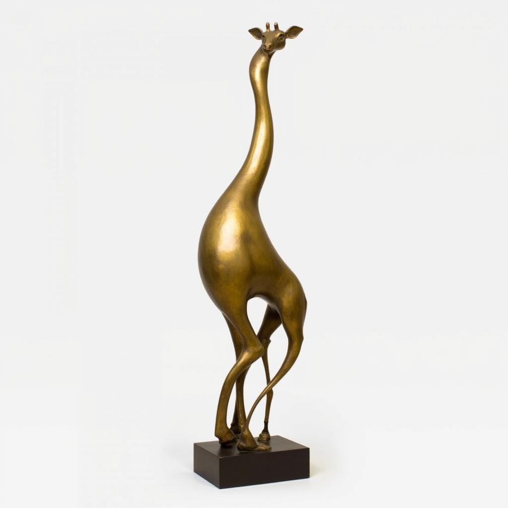 Abstract Giraffe Sculpture