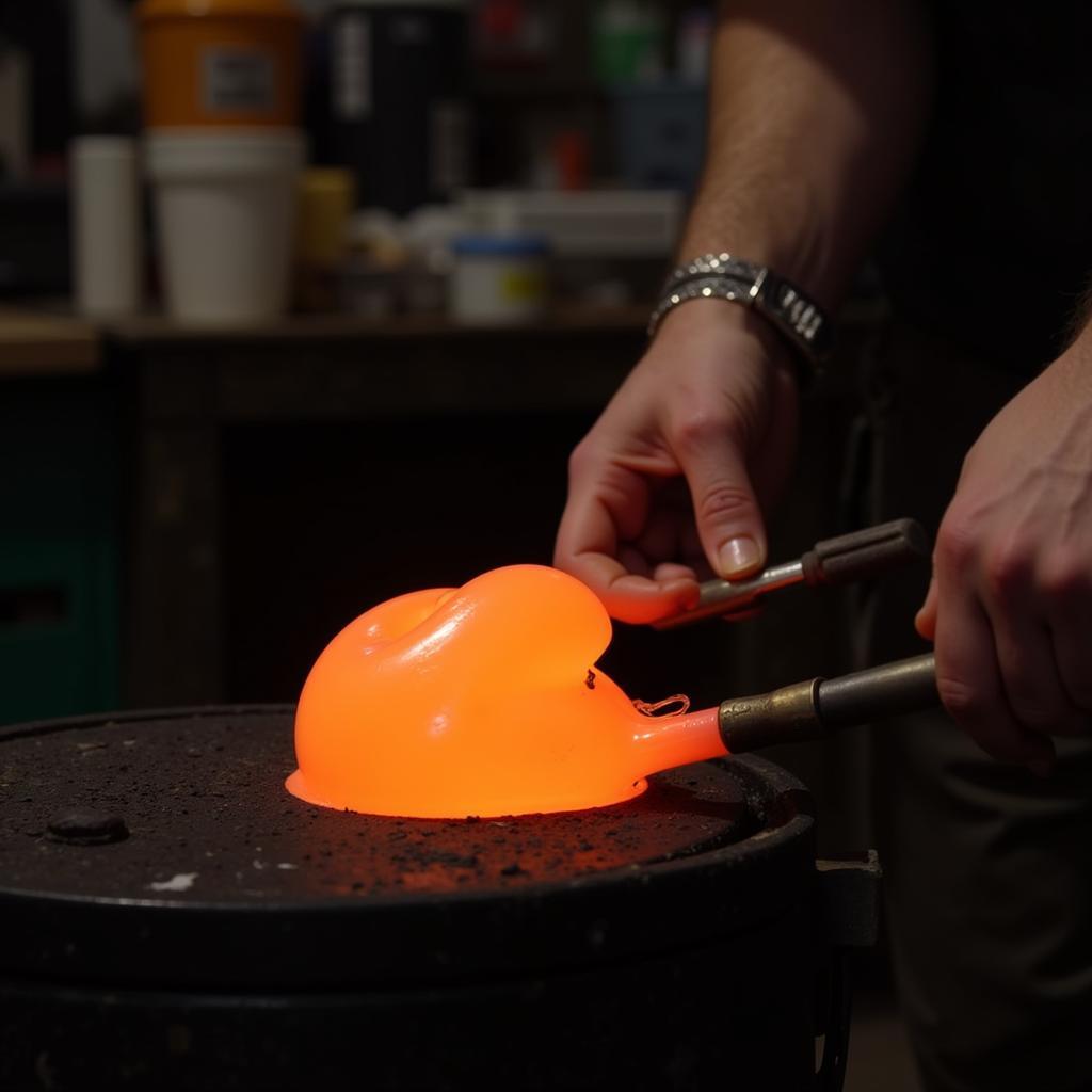 Glass Blowing: Abstract Form Creation