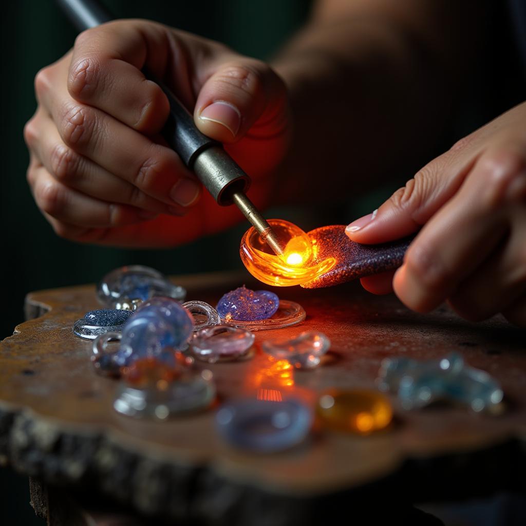 Glass Flower Art: Lampworking Technique