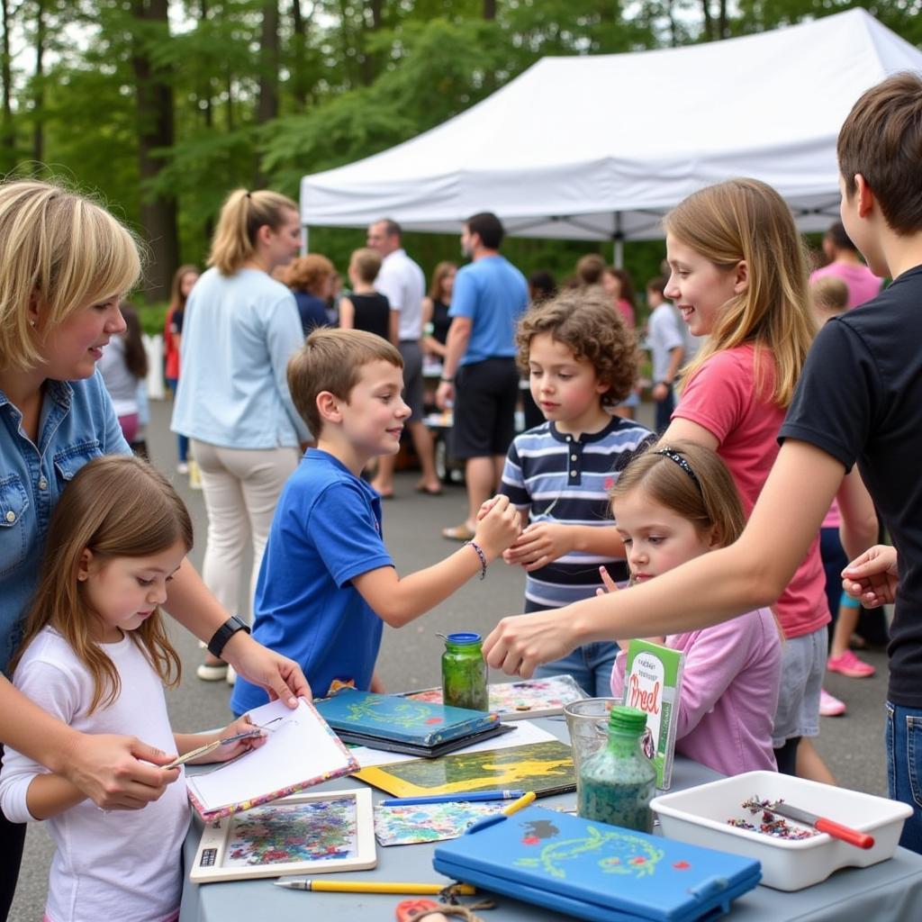 Glastonbury CT Art Show Family Activities