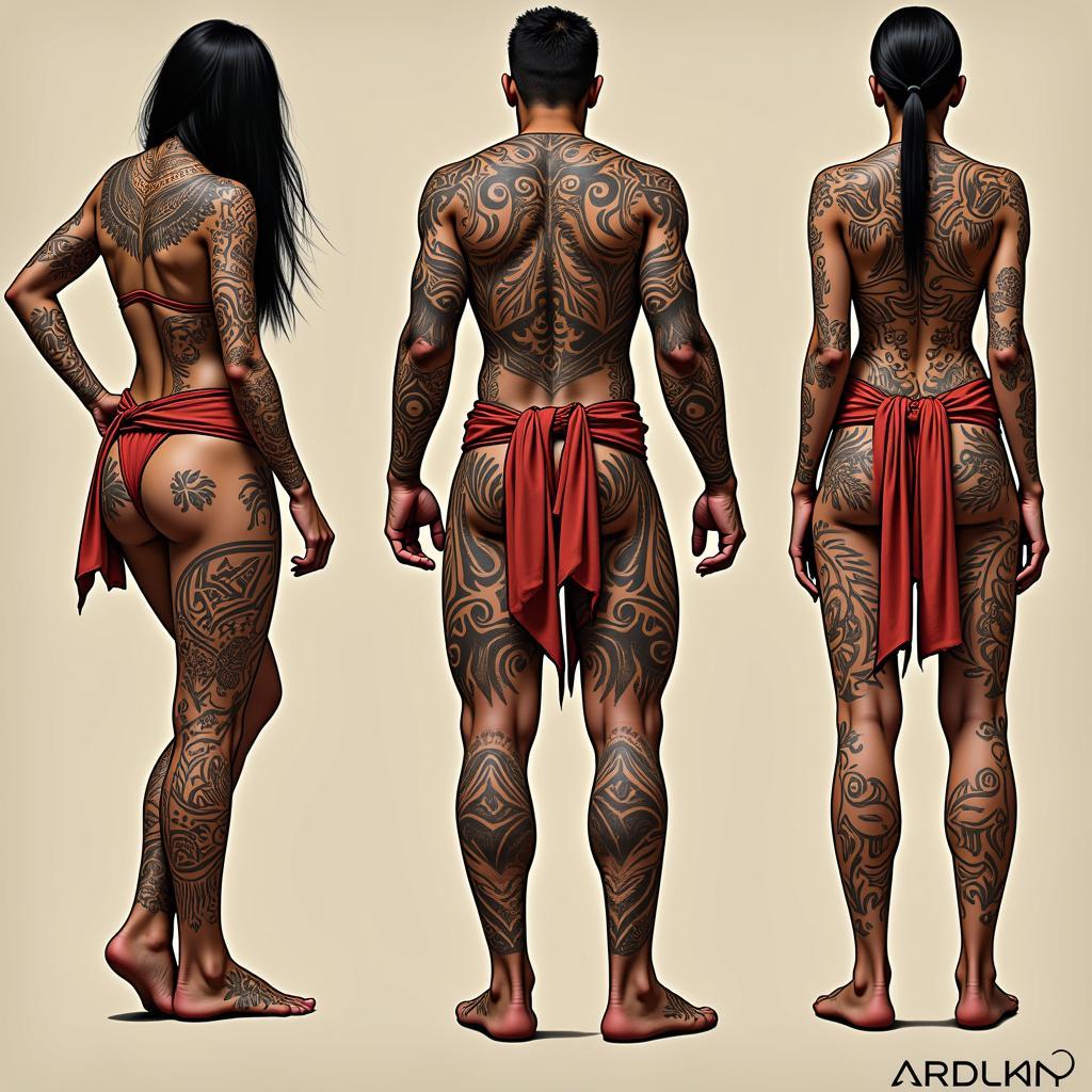 Tribal Tattoos from Around the World