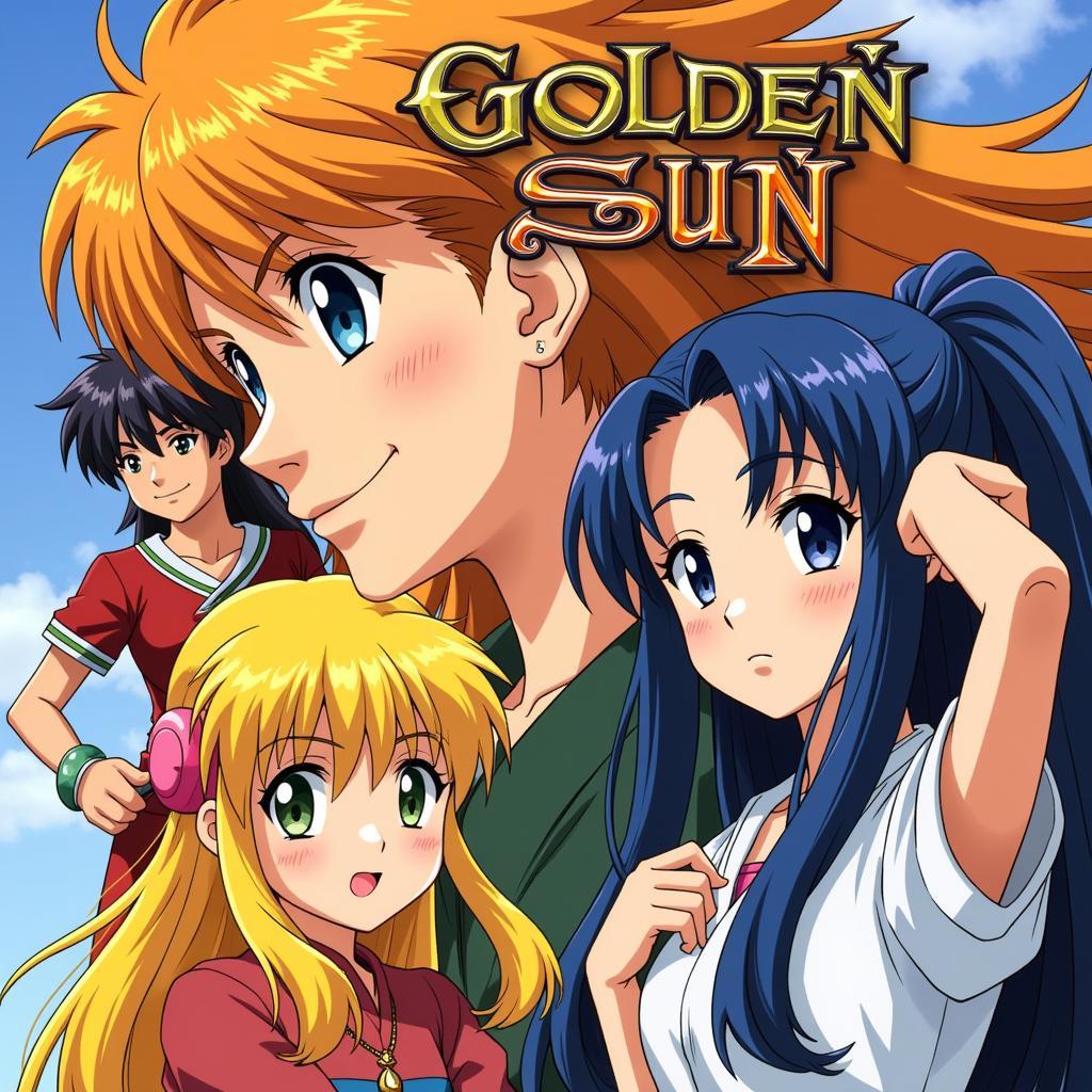 Golden Sun Japanese Box Art