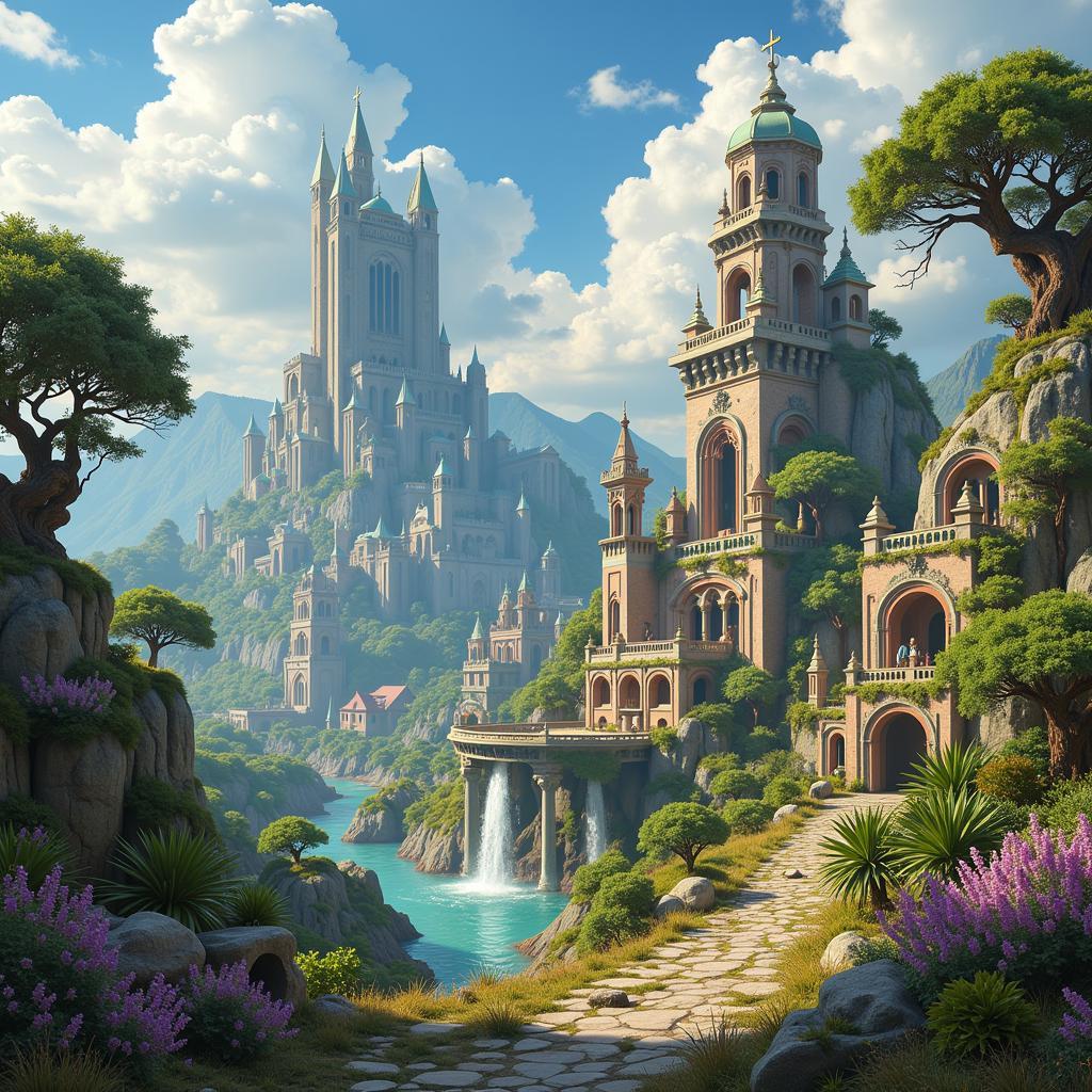 Exploring Fantastical Landscapes and Cityscapes in Gor Art