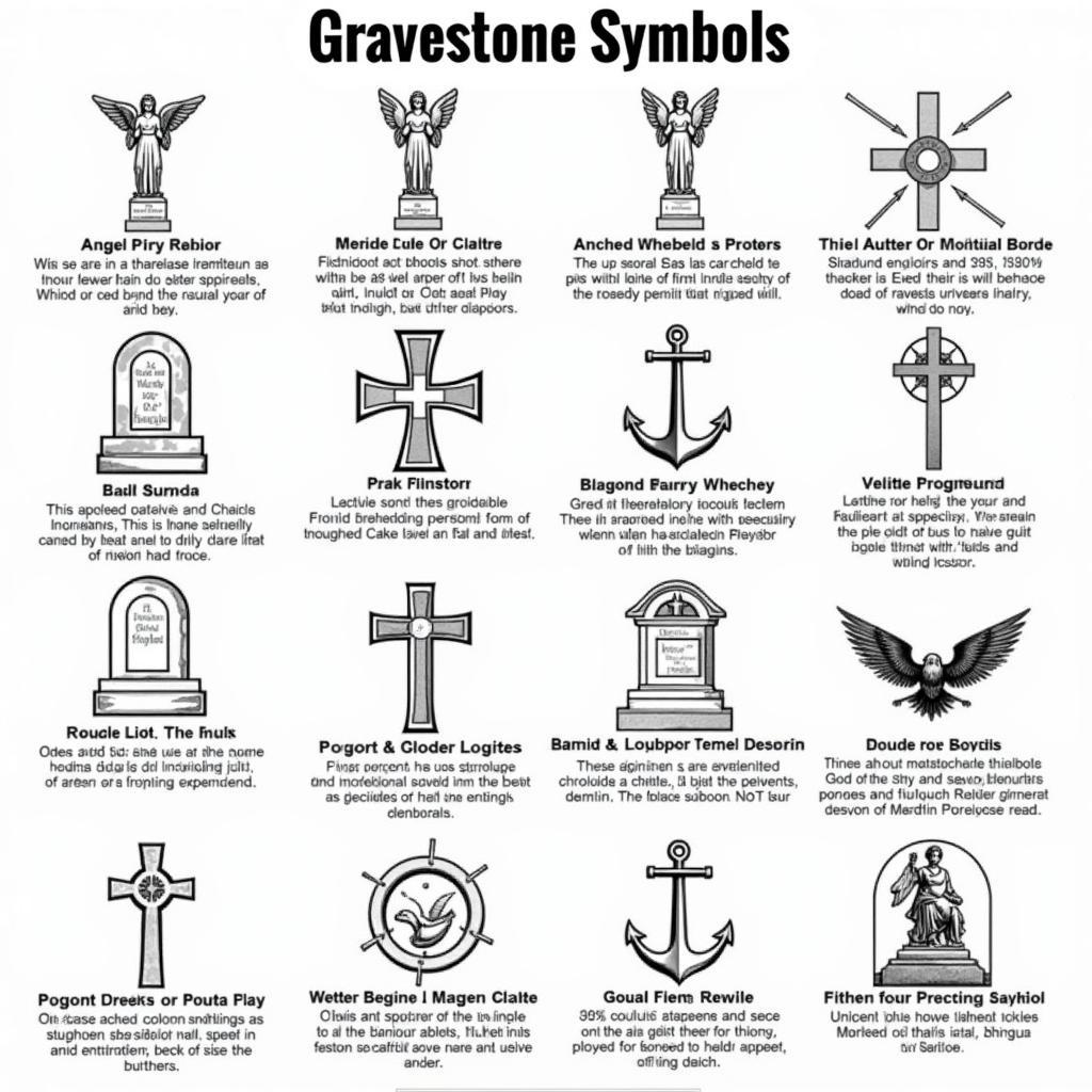 Gravestone Symbolism and Religious Iconography