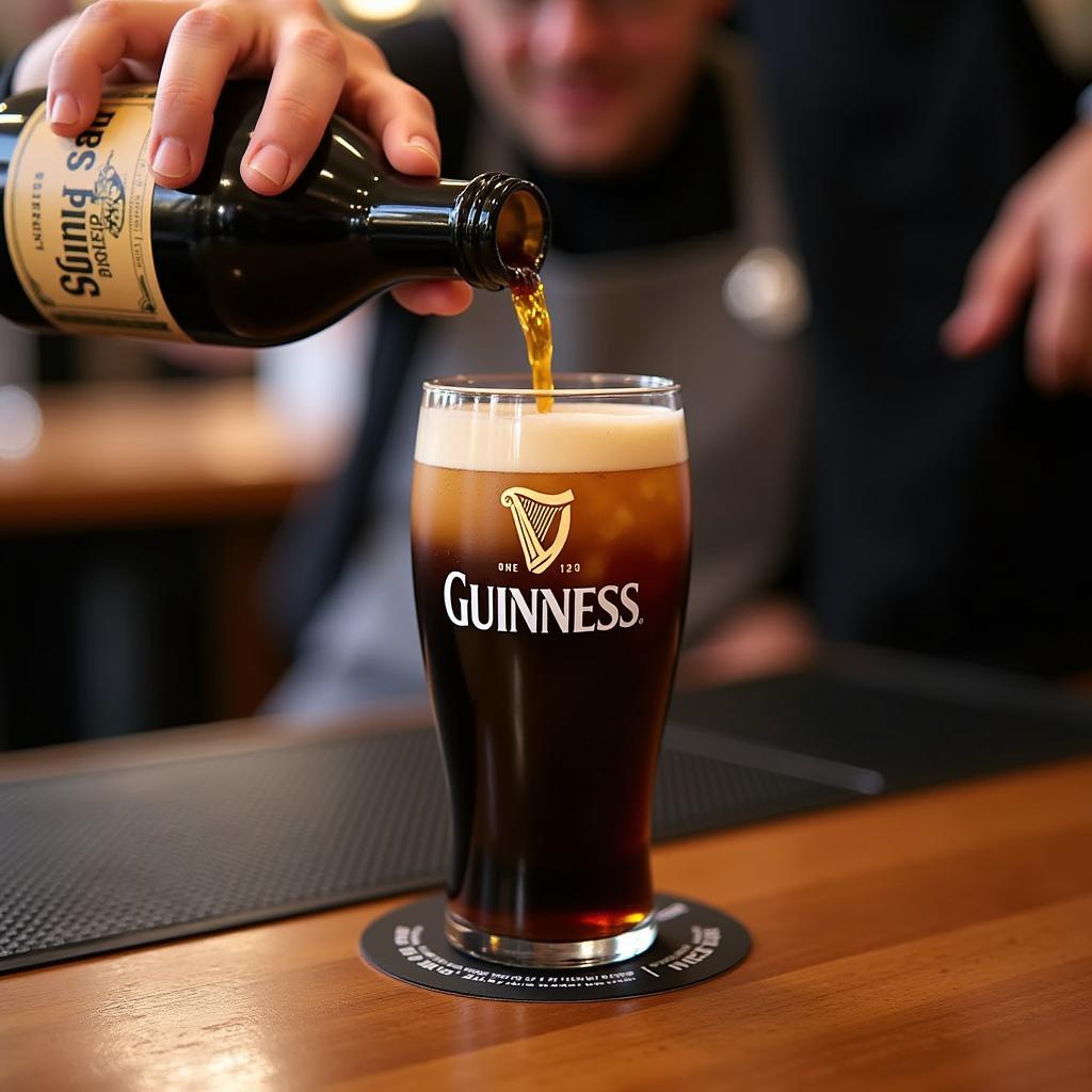 Limited Edition Guinness Brew at the Arts & Drafts Event