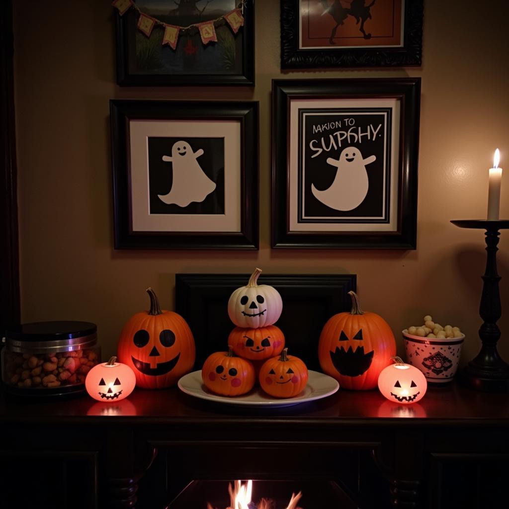 Halloween Ghost Art Decorations