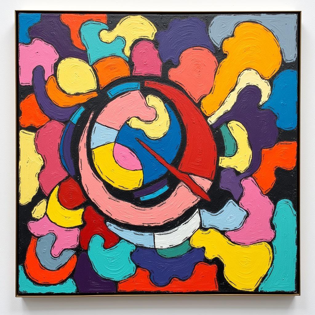 Hayden Sherman abstract art piece exploring color and form