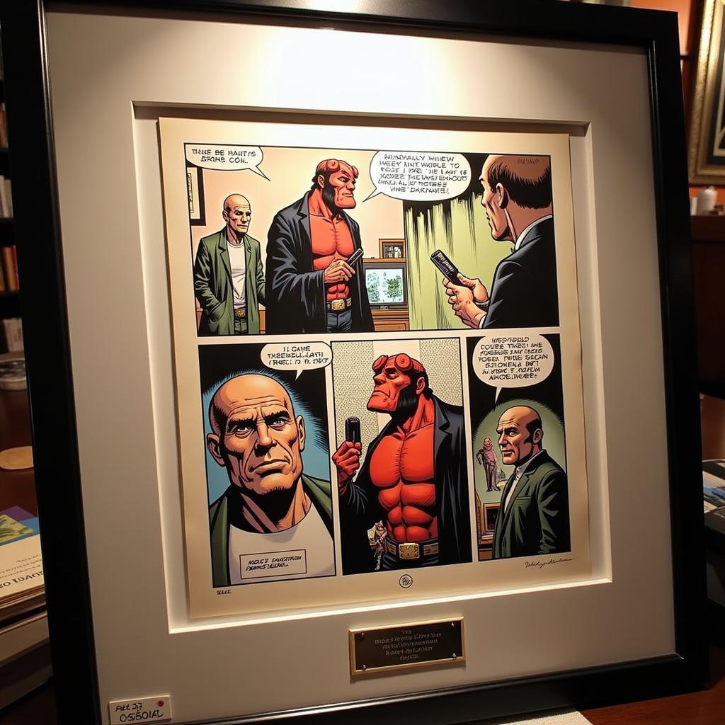 Hellboy Original Comic Art at Auction